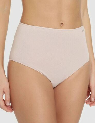 Трусики из эластичной микрофибры Perfect Day Cotton (Размер: L) (Цвет: кофейный)