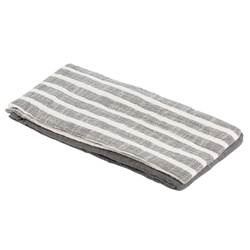 Набор муслиновых полотенец 2шт 50х70см Tkano Essential серый