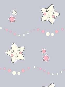 Наволочка комплект 2шт перкаль Сказка "Спящие звезды" 50x70 см на молнии