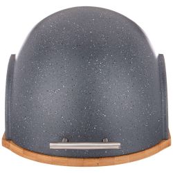 ХЛЕБНИЦА AGNESS ДЕРЕВЯННАЯ С ПЛАСТИКОВОЙ КРЫШКОЙ 36*26*20 СМ (КОР=4ШТ.)