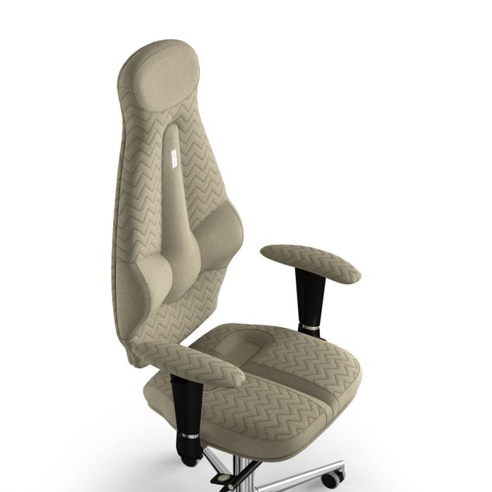 Кресло KULIK SYSTEM GALAXY Ткань с подголовником с дизайнерским швом