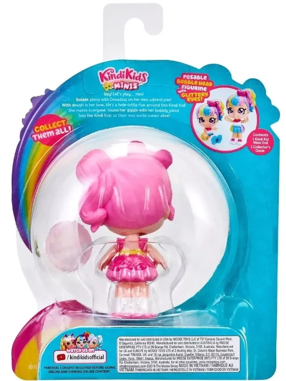 Мини-кукла Донатина Kindi Kids 39757
