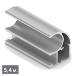 СТАНДАРТ Вертикальный профиль С (5,40 м) хром матовый (AL) (AS0731) Aristo