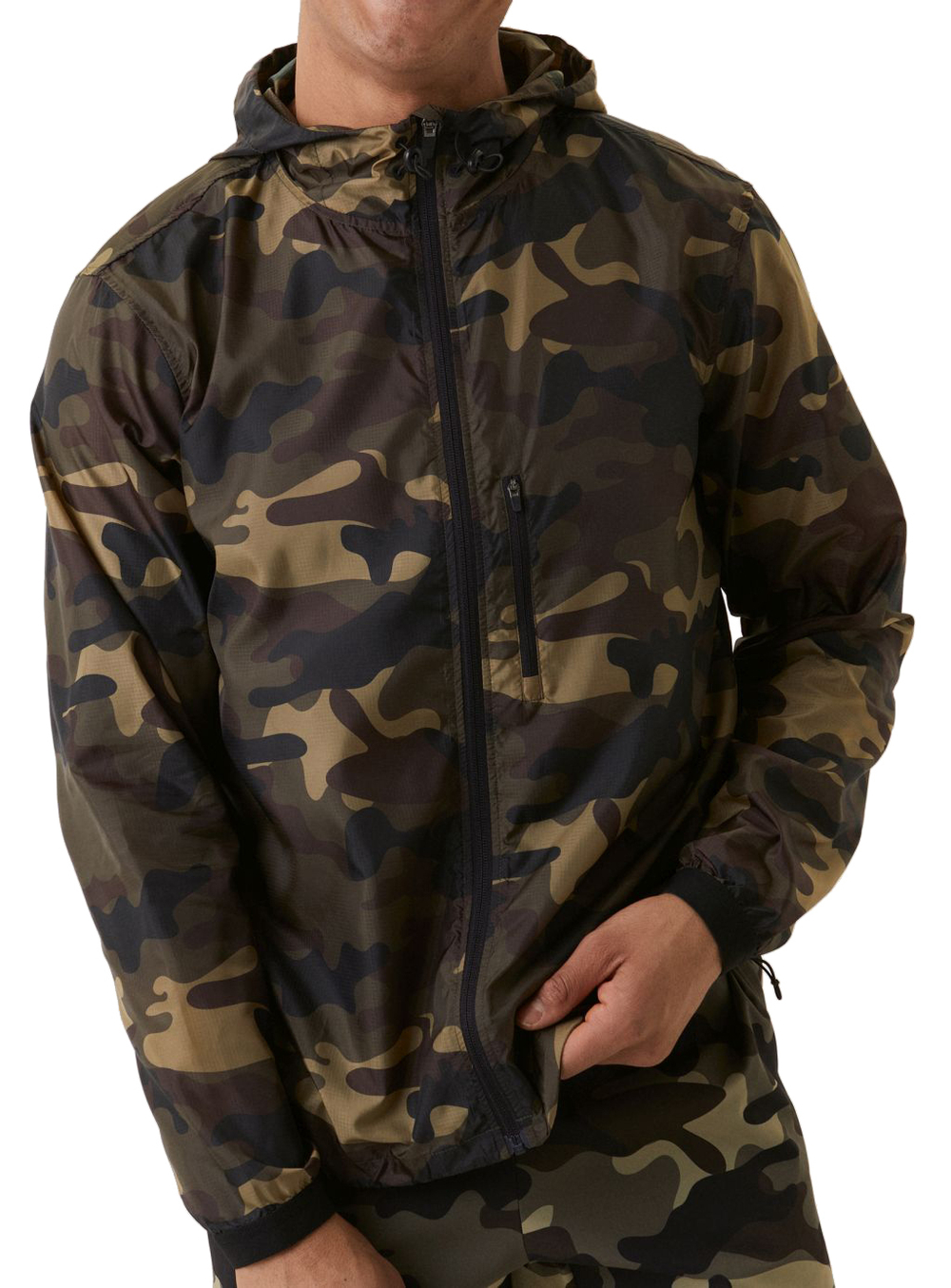 Куртка теннисная Bjorn Borg Borg Wind Jacket - camo