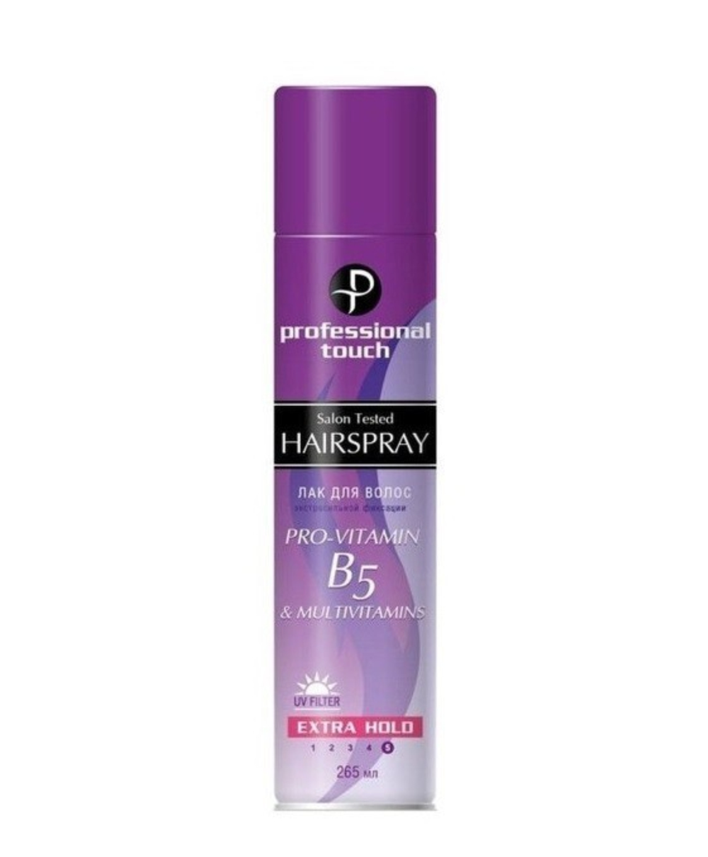 Professional Touch Лак д/волос B5 & Vitamins (фиолет) Э.Ф 265 мл. *12 *2268*