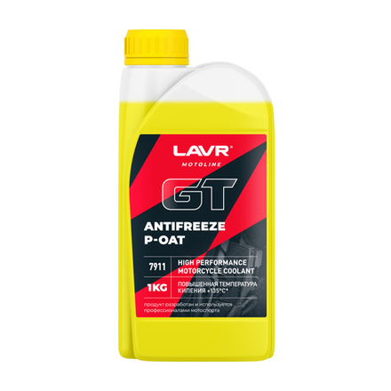Антифриз LAVR MOTO GT P-OAT 1кг