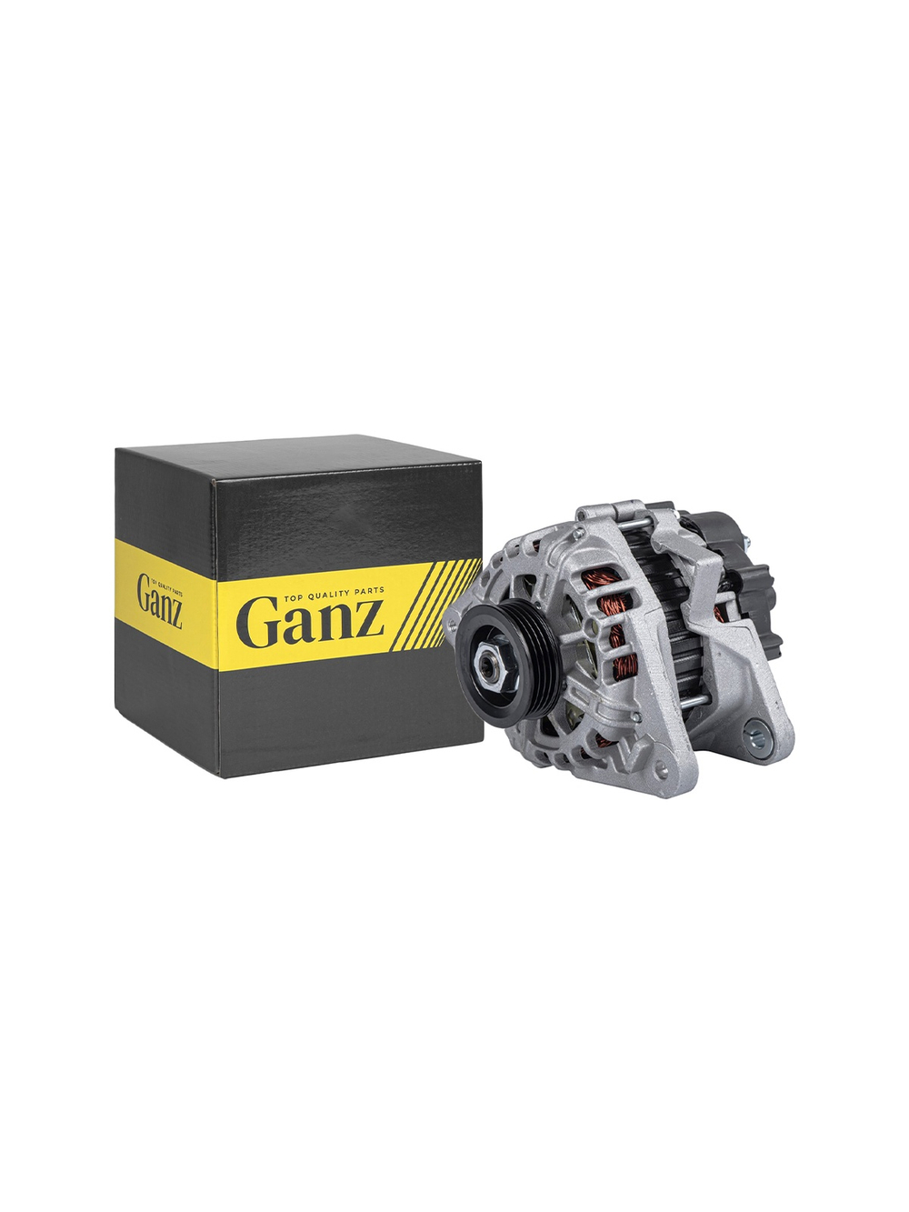 Генератор (12V/90A) HYUNDAI Accent/Getz/KIA Rio II/Cerato I GANZ GIP13007