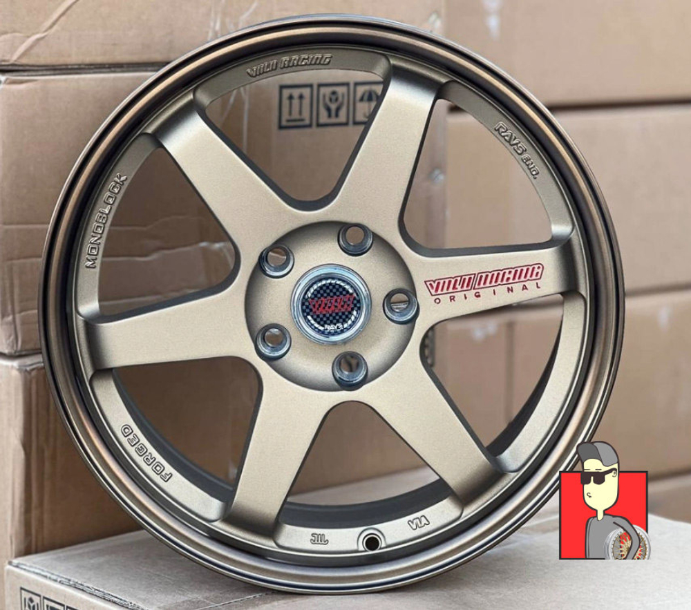 Комплект дисков Rays TE37 17x7.5 et35 5x100