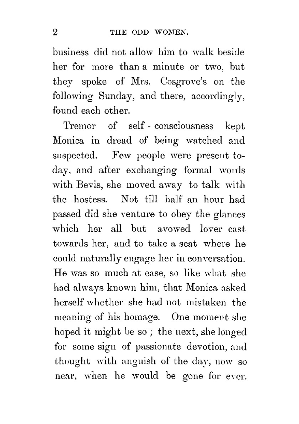 The odd women | Gissing George