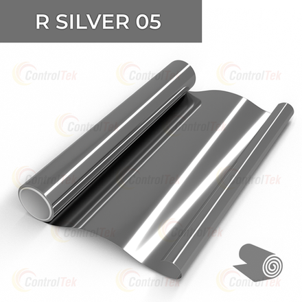 Пленка зеркальная R SILVER 05 ControlTek, рулон (размер 0,75x30м.)