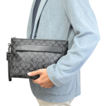 Сумка COACH Pouch 30 Logo, 29508-CQBK