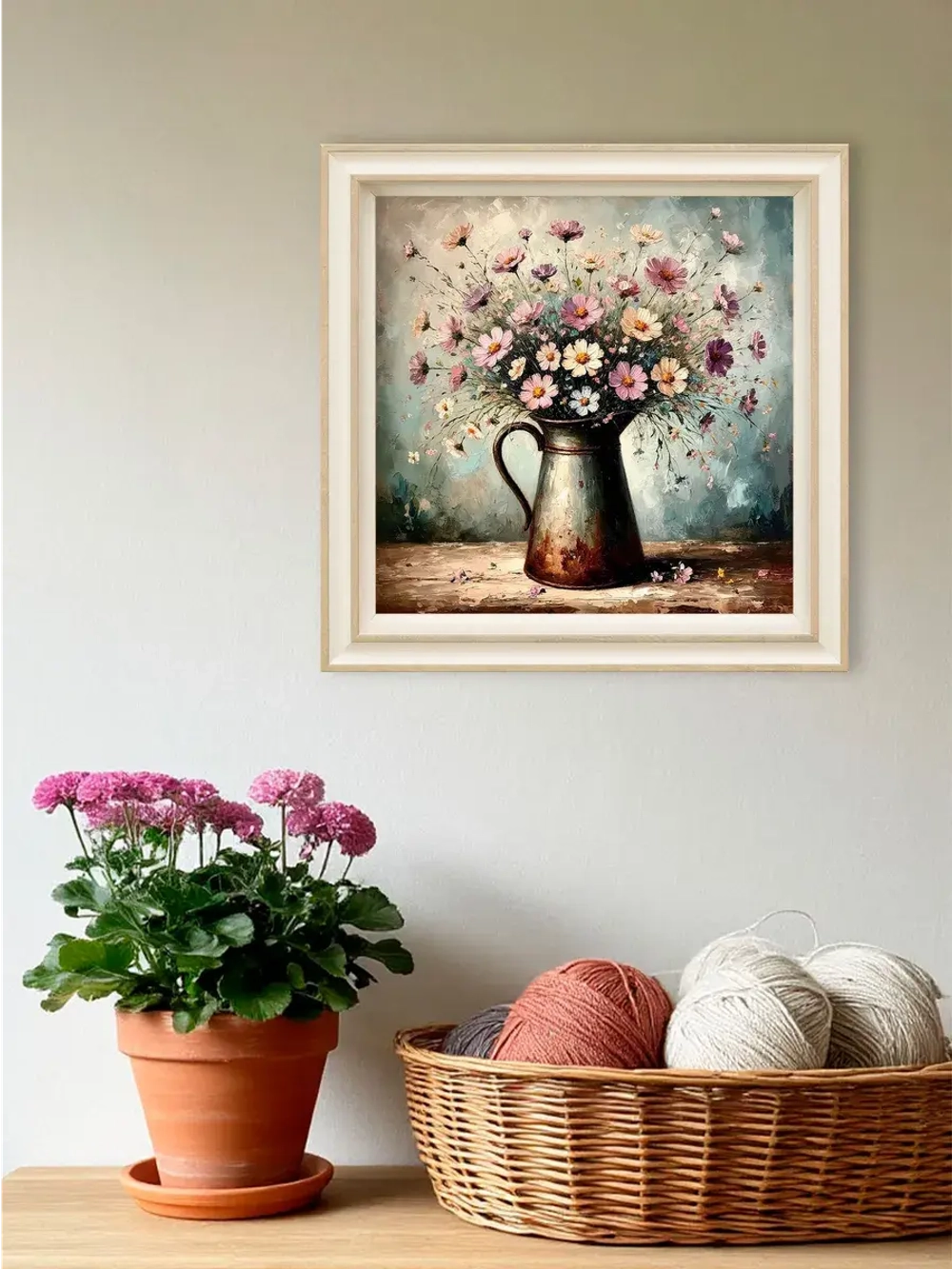 Картина на стену интерьерная на холсте 23*23 см