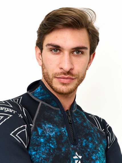 Гидрокостюм Sargan Nero 2.0 Shorty men 2 мм GalaxyAPE-09/черный