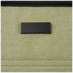 Пищевая сумка-холодильник Joey из брезента, переработанного по стандарту GRS, объемом 6 л на 9 банок