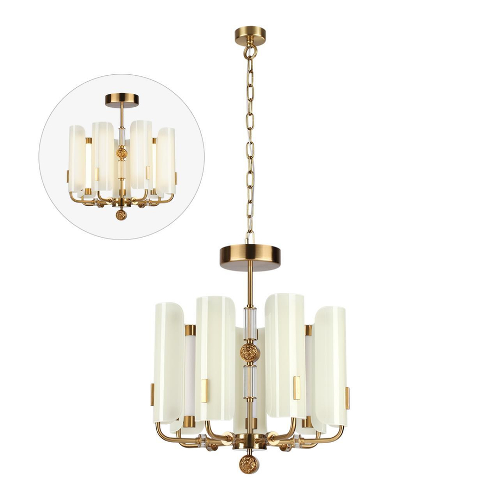 Подвесная светодиодная люстра Odeon Light LION 5467/35L