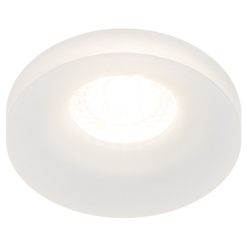 Встраиваемый светильник декоративный ЭРА DK94 ICE MR16 GU5.3 белый | Декоративные встраиваемые светильники