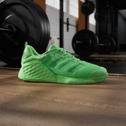 Кроссовки Adidas Dropset 3 (Салатовые)
