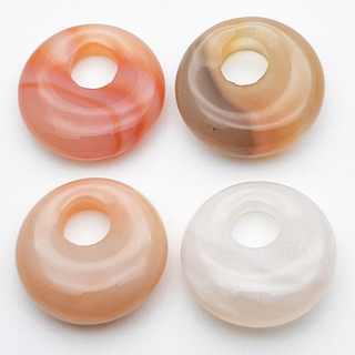 Агат, размер 18 мм, цена за набор 4 шт