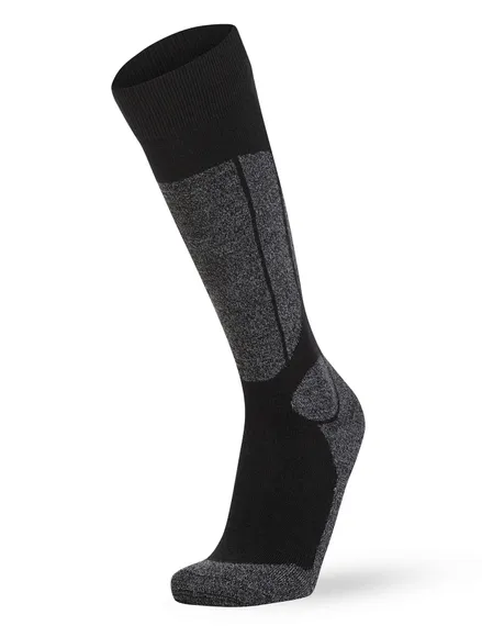 Термоноски мужские Norveg Sport Wool горнолыжные высокие  9SWSMRU-021, черный+антрацит