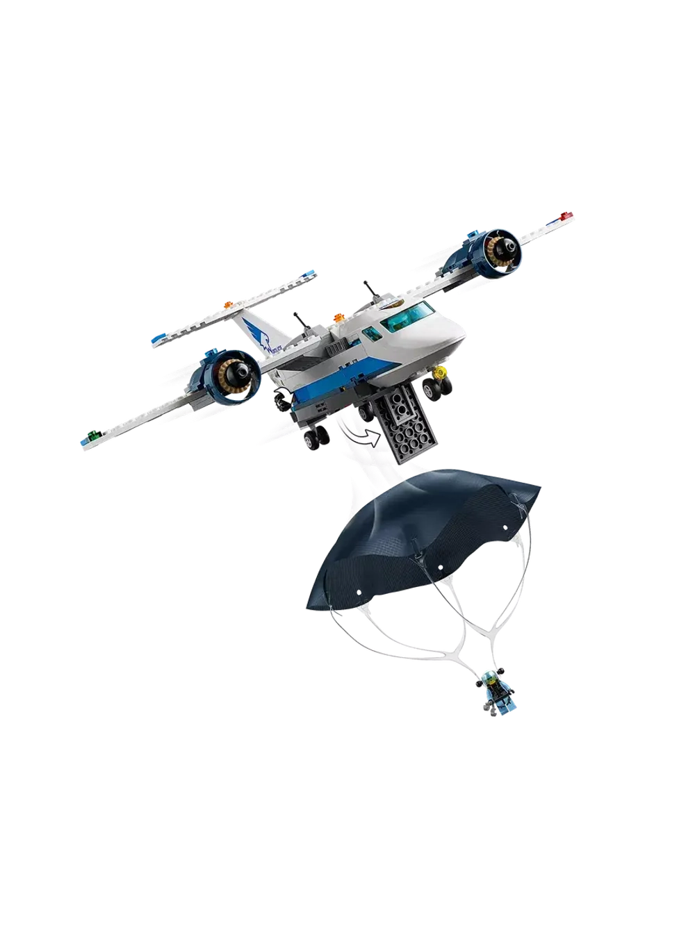 Конструктор Сити "Воздушная полиция: Авиабаза"