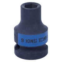 KING TONY (453509M) Головка торцевая ударная шестигранная 1/2", 9 мм