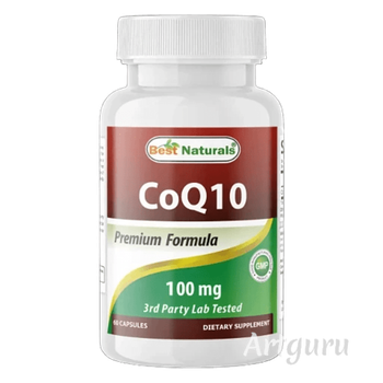 Best Naturals CoQ10 100 mg 60 caps, Коэнзим Ку10