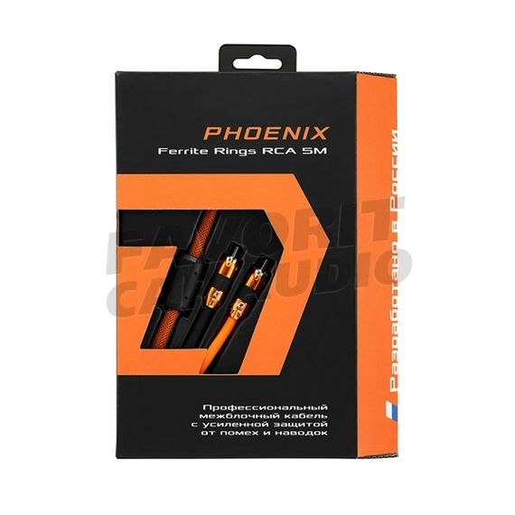 Межб. кабель DL Audio Phoenix Ferrite Rings RCA 5M