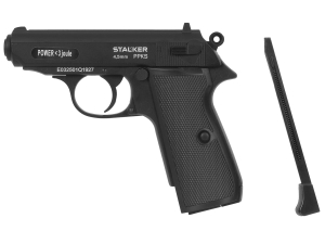 Пистолет пневматический Stalker PPKS (Walther PPK/S) к.4,5мм (ST-21062P)