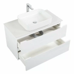 Тумба с раковиной и столешницей BelBagno ETNA H60 2C 90 Rovere Moro