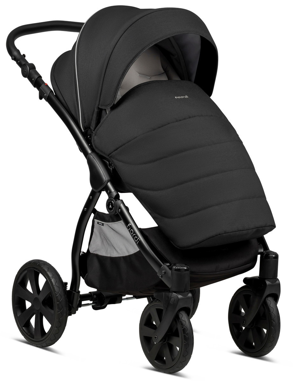 Детская коляска Noordi Fjordi 3 в 1 с автокреслом Terra Black 1132815 Black