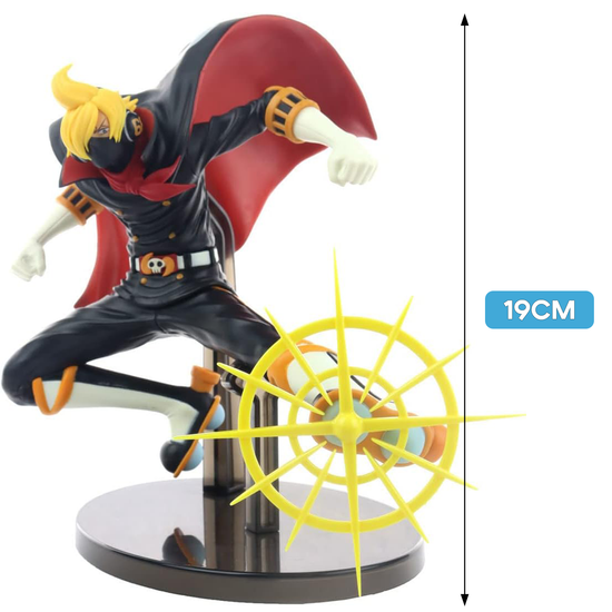 Фигурка One Piece, Battle Record Collection, Sanji Osoba Mask, 19 см / Фигурка по мотивам аниме "One Piece", Винсмок Санджи, 19 см
