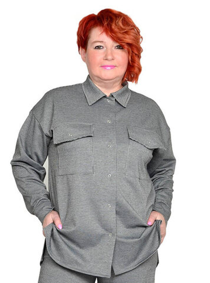 Трикотажная рубашка Асена