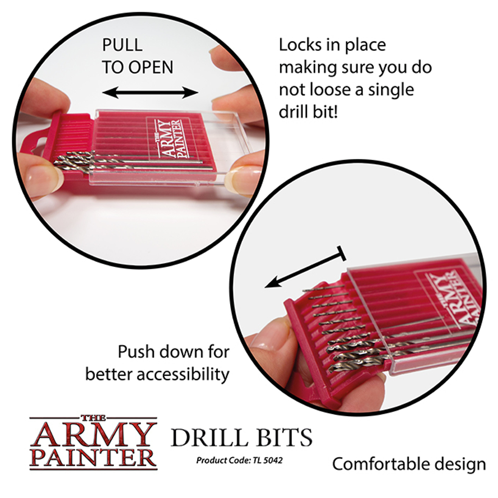 Army Painter Drill Bits (2019) / Свёрла для модельных дрелей