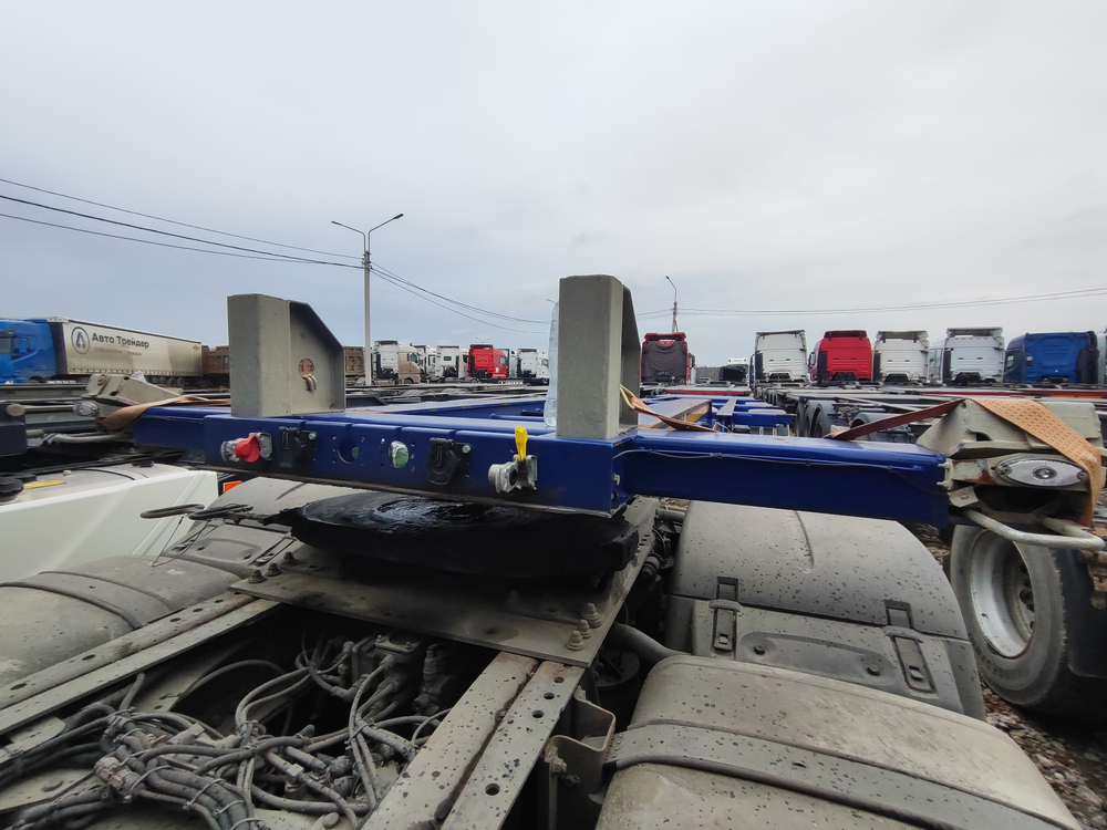 SEYIT USTA 14114 Полуприцеп контейнеровоз 4 оси 14114
