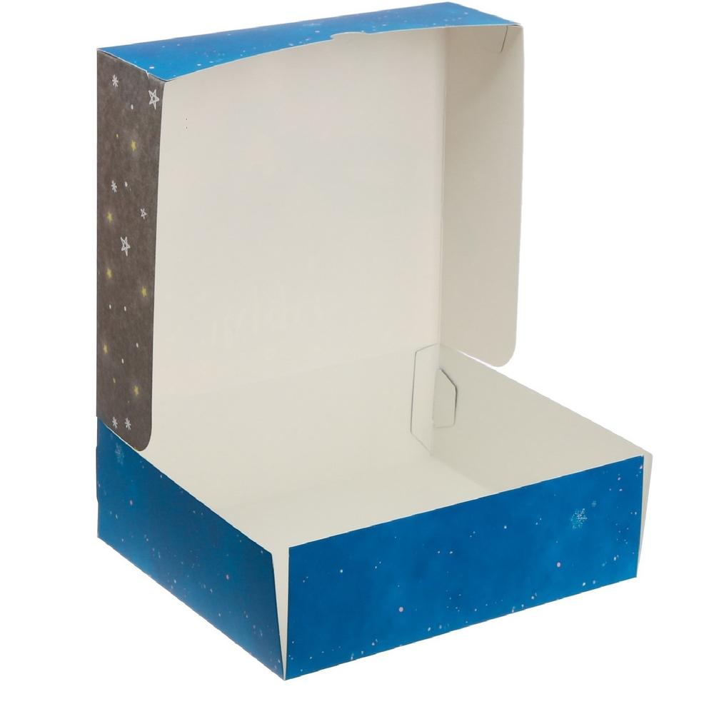 Коробка для кондитерских изделий «Чудес», 20 × 17 × 6 см