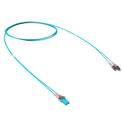 Оптический коммутационный шнур переходной Duplex LC-UPC/FC-UPC 50/125 OM3, 7 м