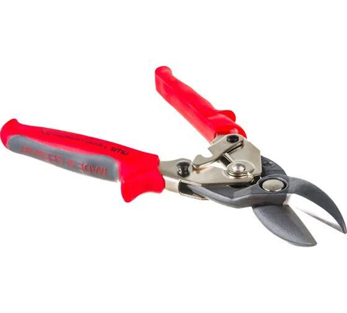 NWS Ножницы по металлу рычажные "Фигурные" левая реж.кромка, фигурная резка малого радиуса 250 мм