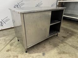 Стол-купе из нержавеющей стали 1200х630х860 без борта