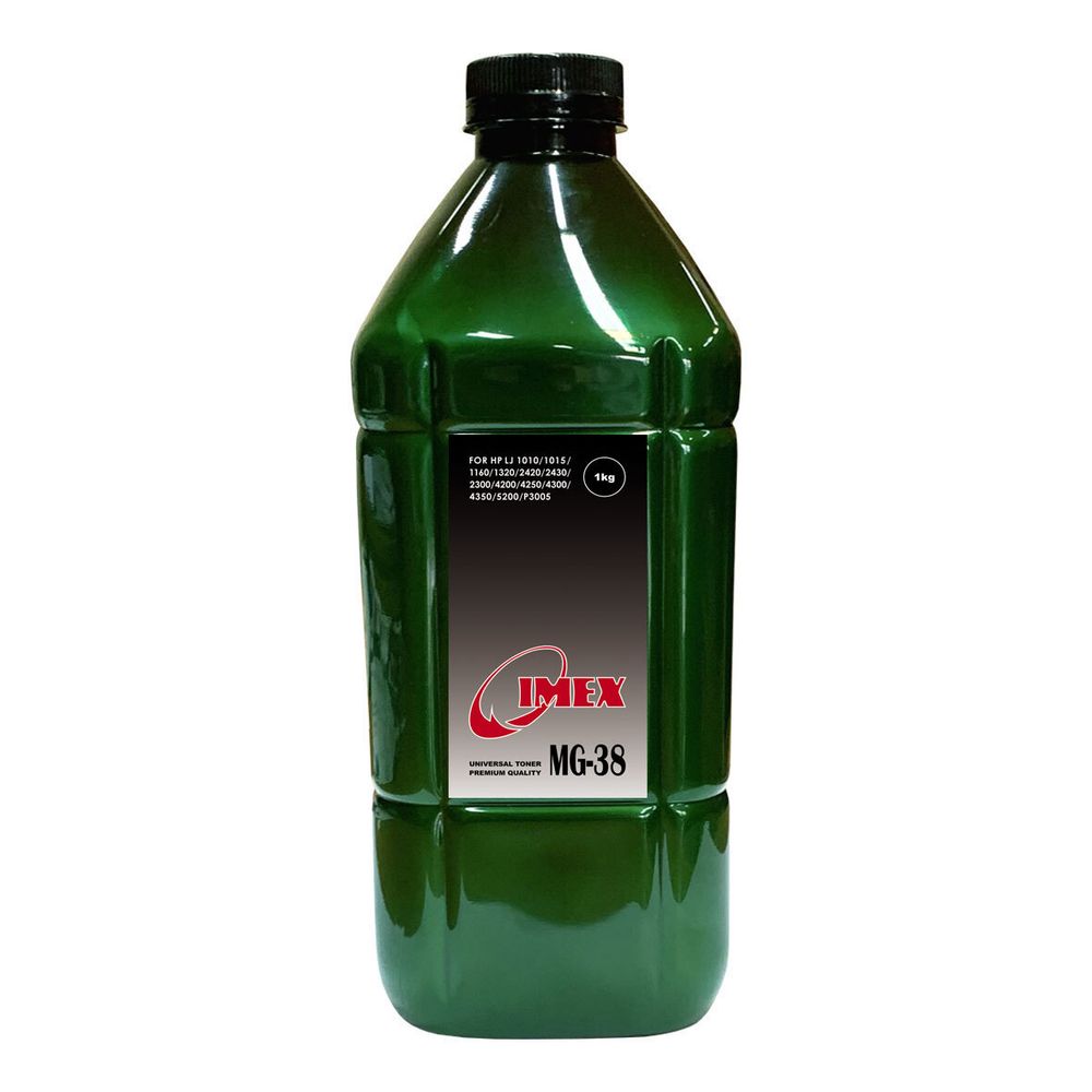 Тонер IMEX тип MG-38 для HP Универсальный (1кг) Green Line