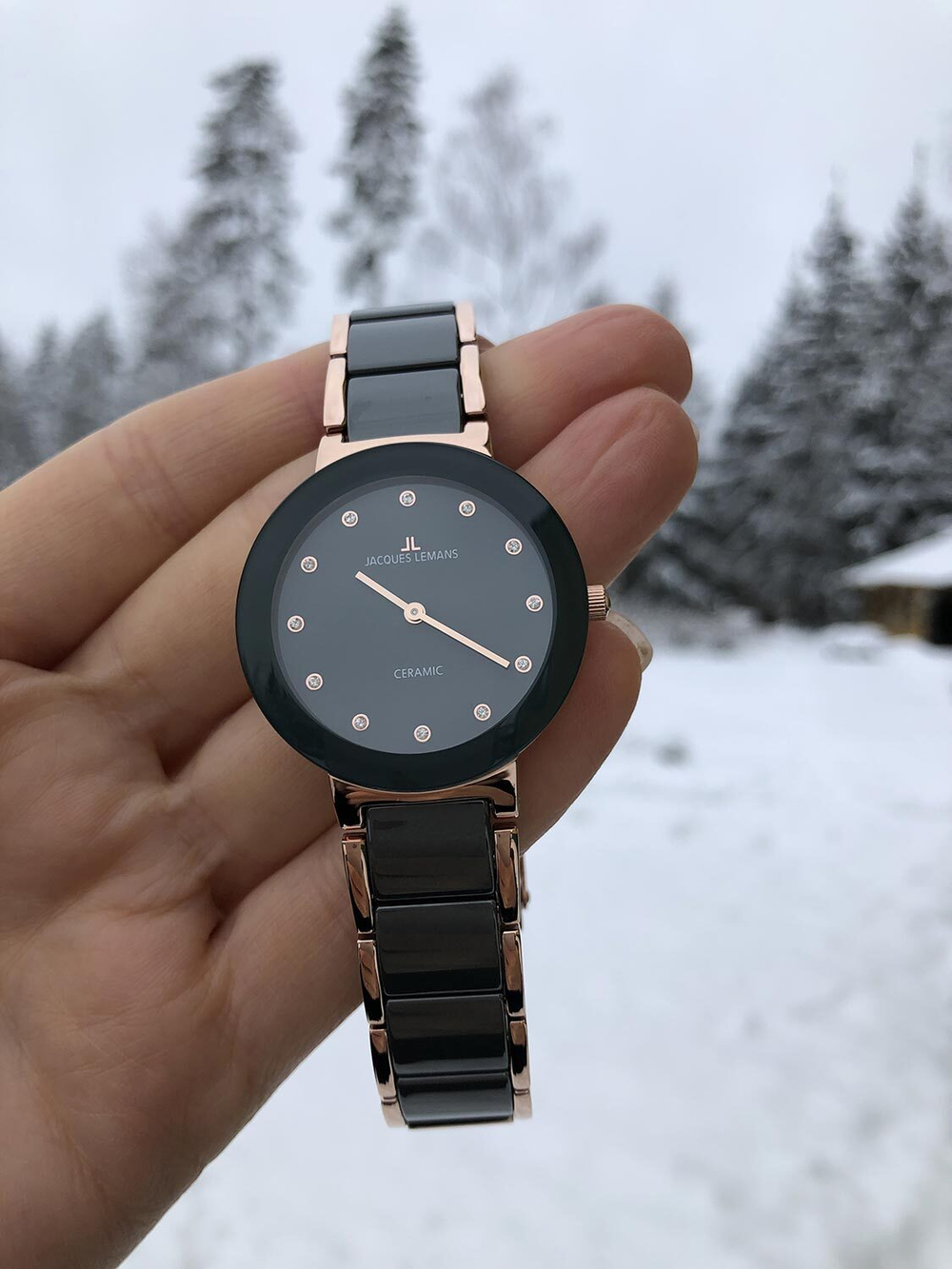 Керамические наручные часы Jacques Lemans 42-7K