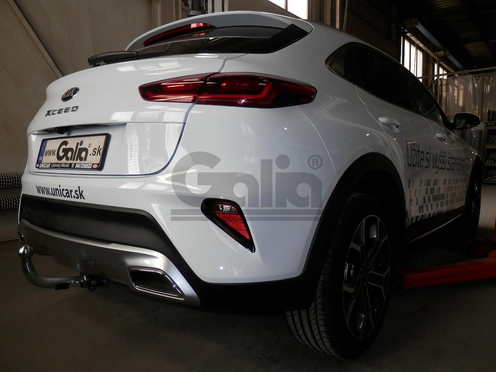 Фаркоп оцинкованный Galia K049A для KIA XCeed, 5doors, 2019-(паспорт и сертификат в комплекте)(без электрики)