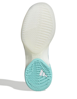 Женские Кроссовки теннисные Adidas Avacourt 2 - white/silver metalic/aqua