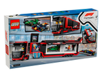 LEGO City 60445 — грузовик F1 с автомобилями RB20 и AMR24, паддок и пит-стоп
