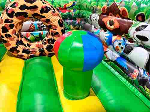 Надувной батут "Чудо-сафари" 4*4*3 м