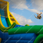 Надувная водная горка «Большой трамплин» 15*8*9 м