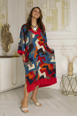 Платье-туника Naemy Beach 8218 вискоза