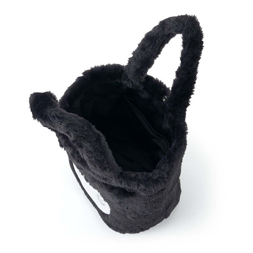 SANRIO СУМКА МЕХОВАЯ ЧЕРНАЯ KUROMI