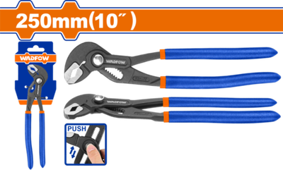 Клещи переставные 250 мм (6/36) WADFOW WPL6710
