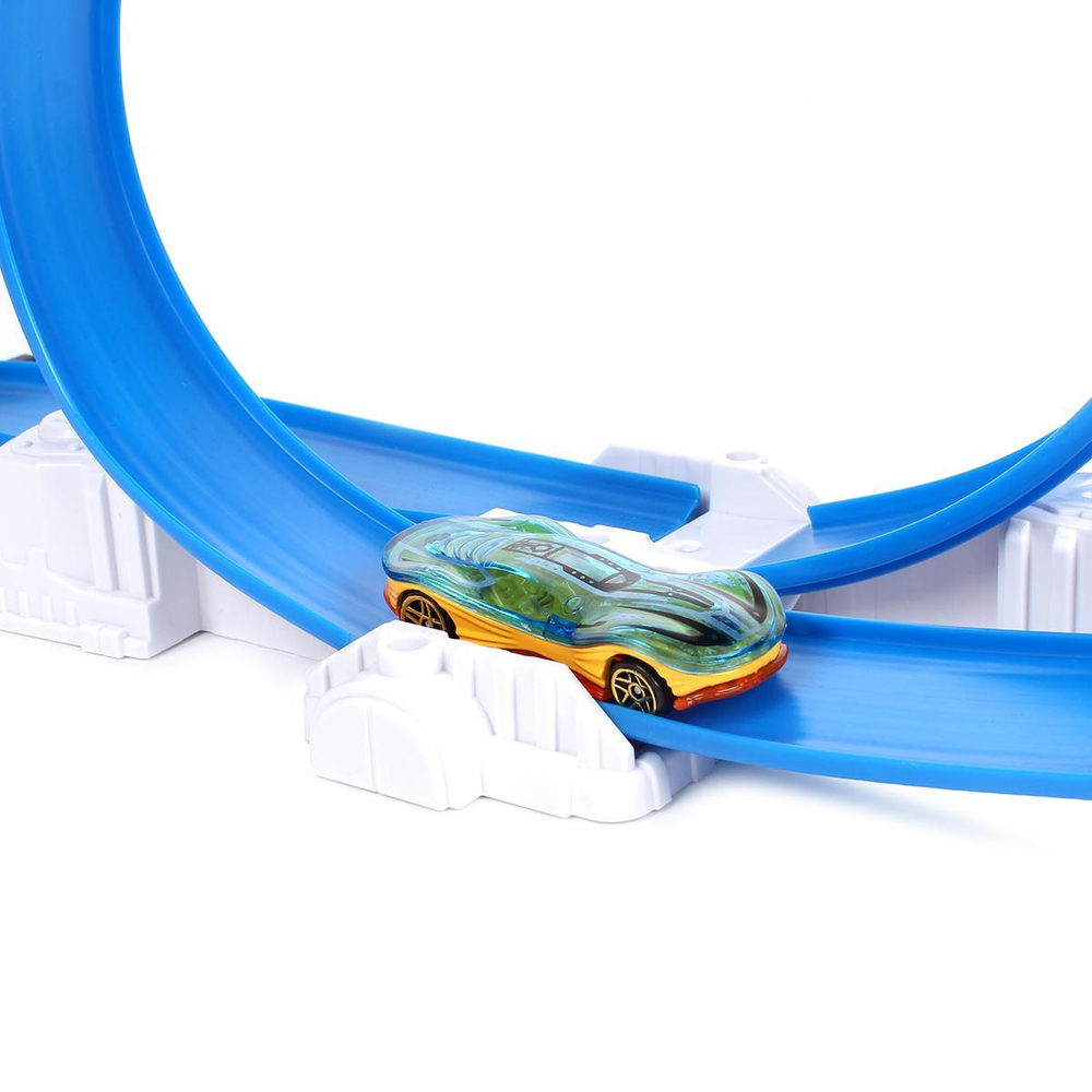 Автотрек с акулой. 1 машинка, 1 петля RR-TRK-257-R (Технопарк)