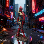 Lady Deadpool 280мм
